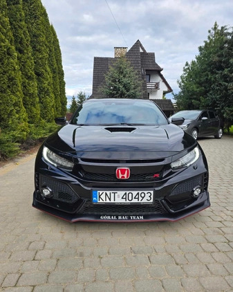 Honda Civic cena 140000 przebieg: 96000, rok produkcji 2018 z Brzozów małe 79